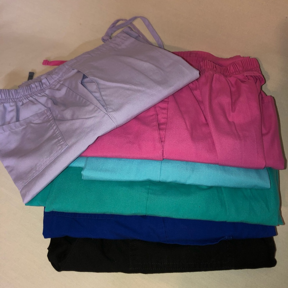 SB Scrub Pants w Cargo & Back Pocket